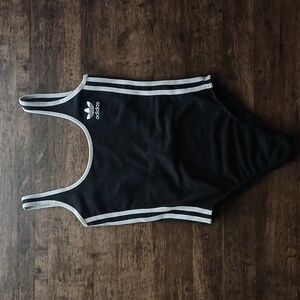 Adidas Black Bodysuit Small